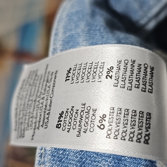 Mother Distressed Looker Frayed Ankle Jeans Size 28 - Picture 7 of 8